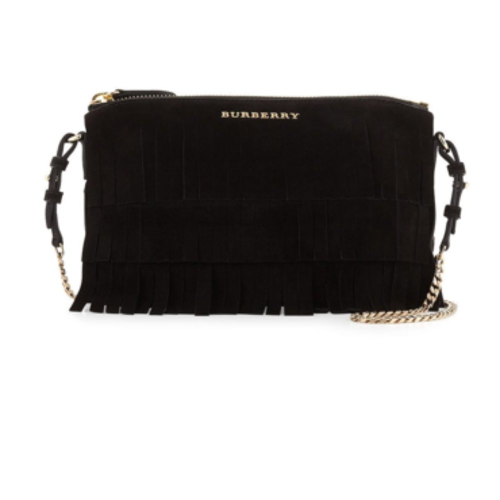 Burberry Fringed Crossbody Purse